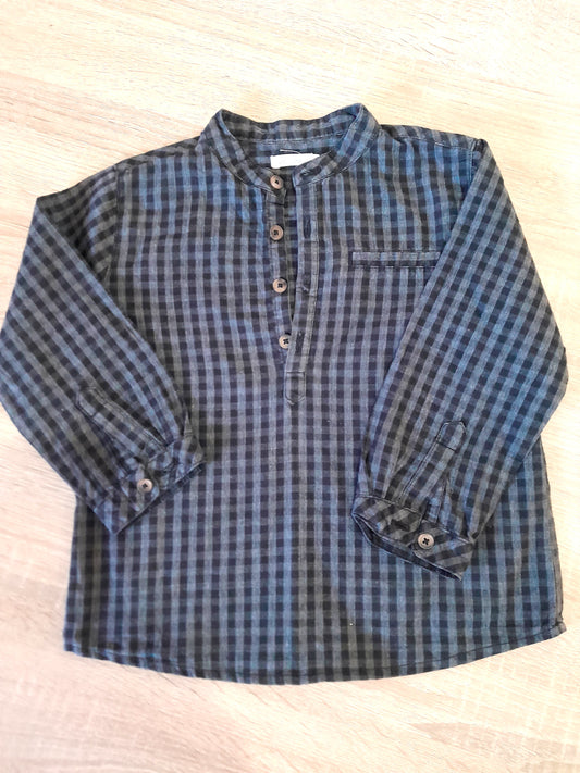 Chemise long ue manche 24 Mois