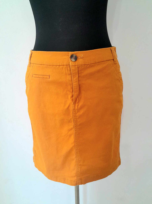 Jupe moutarde CAMAÏEU
