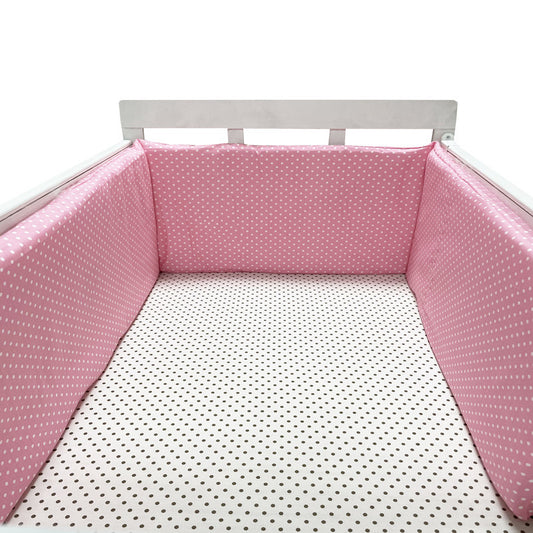Tour de Lit Bébé Anti-Chute – Coton Doux, 33 Motifs, Toutes Saisons
