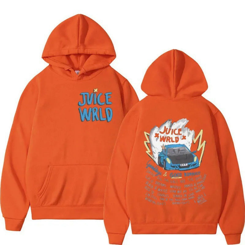 Sweat à Capuche Anime Unisexe – Imprimé Rétro Style Hip-Hop Homme & Femme