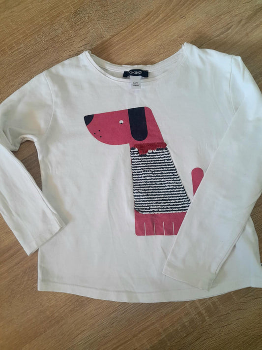 Tee-shirt longue manche 6 ans