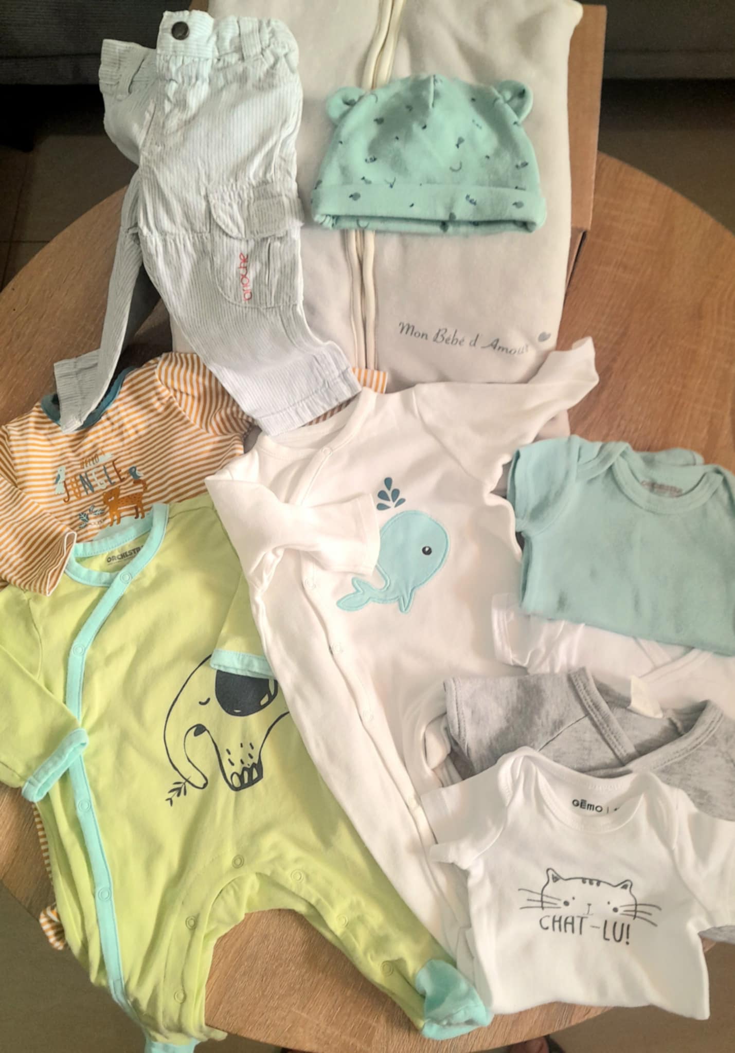 Box bébé 1 mois