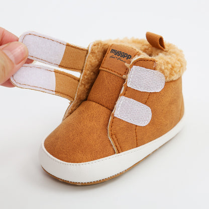 Baby high-top shoes, autumn-winter,