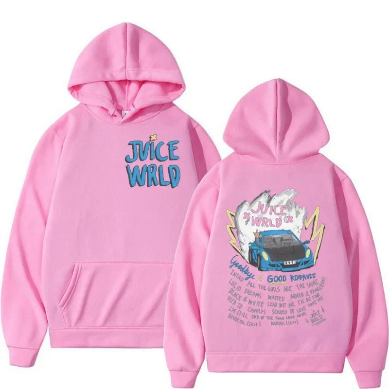 Sweat à Capuche Anime Unisexe – Imprimé Rétro Style Hip-Hop Homme & Femme