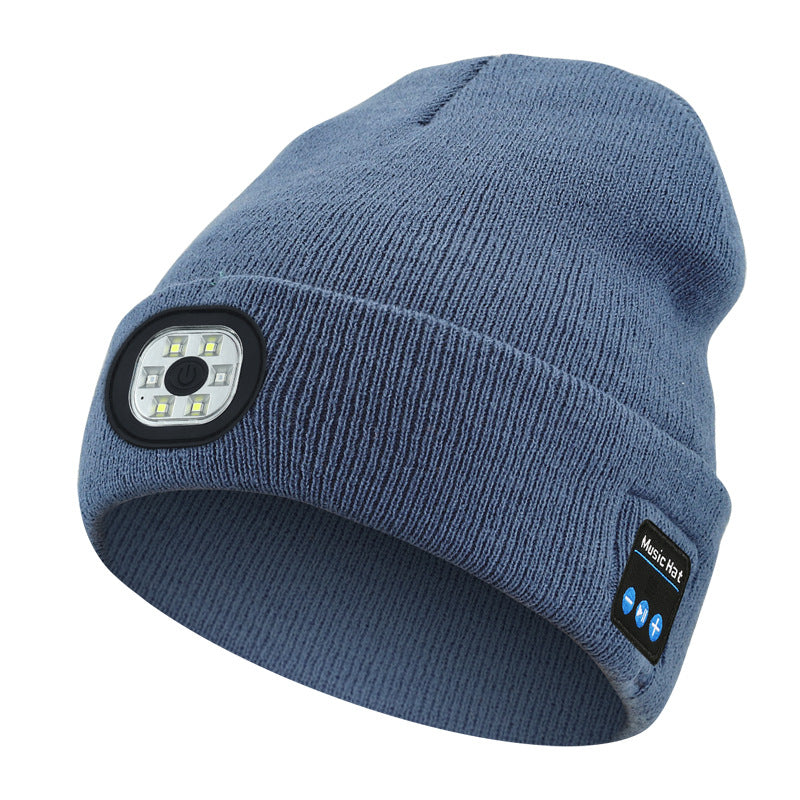 Bonnet Chauffant LED Bluetooth 5.4 – Rechargeable USB, 3 Niveaux de Luminosité