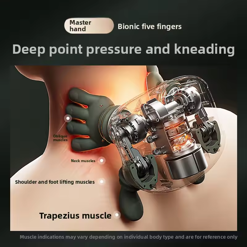 Masseur Cervical Multifonction – Épaules et Nuque avec Chaleur