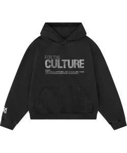 Sweat col rond strass & broderie – Style Y2K | Coupe ample & chaud