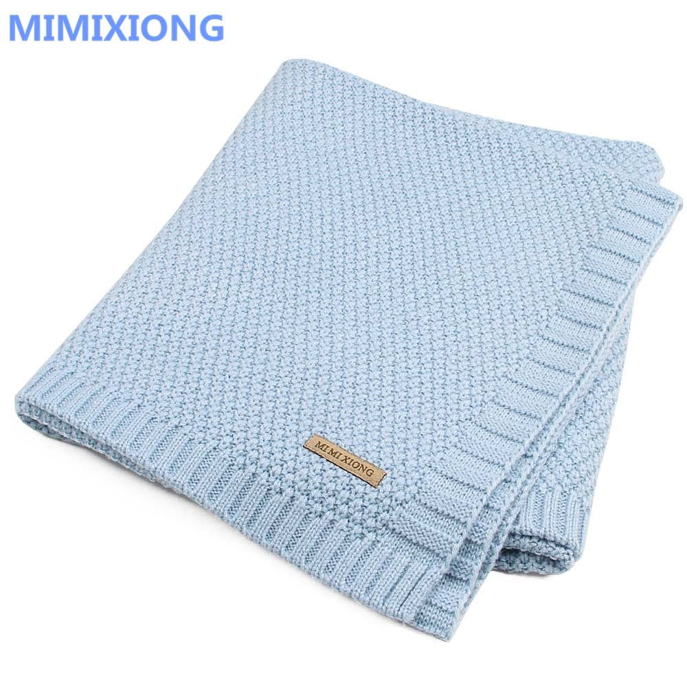 Couverture bébé tricotée
