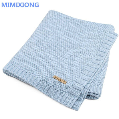 Couverture bébé tricotée