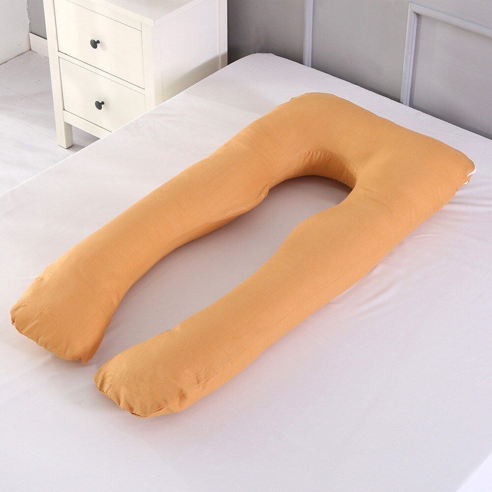 Oreiller de grossesse en U – Coussin intégral pour femmes enceintes, soutien latéral et confort maternité