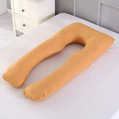 Oreiller de grossesse en U – Coussin intégral pour femmes enceintes, soutien latéral et confort maternité