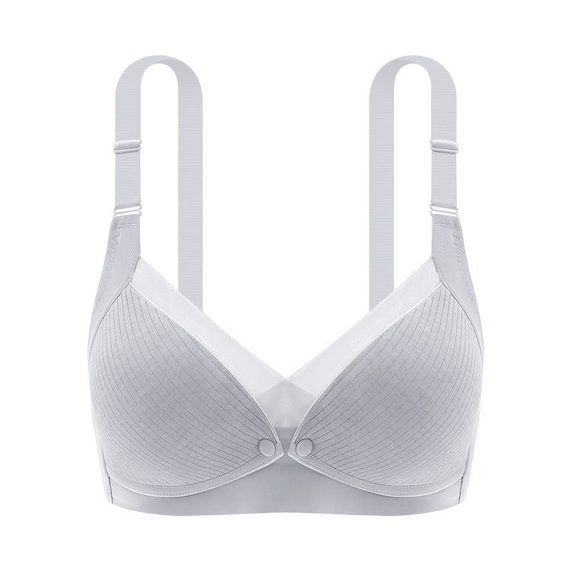 Soutien-Gorge d'Allaitement Sans Coutures – Ouverture Frontale, Doublure Coton, Grande Taille