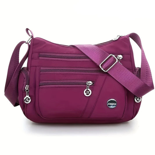 Sac Bandoulière Multi-compartiments pour Femme – Léger et Grande Capacité