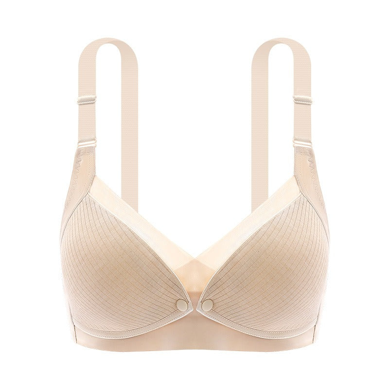 Soutien-Gorge d'Allaitement Sans Coutures – Ouverture Frontale, Doublure Coton, Grande Taille