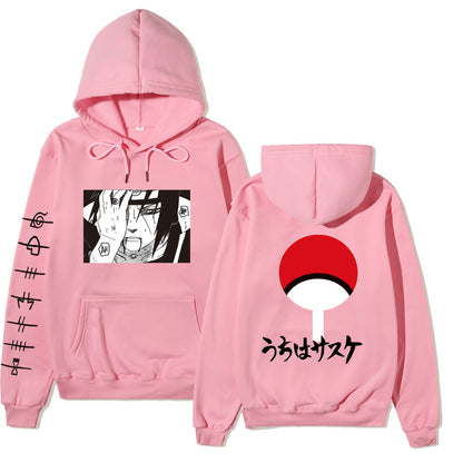 Sweat à capuche Naruto – Uchiha Sasuke | Unisexe Casual