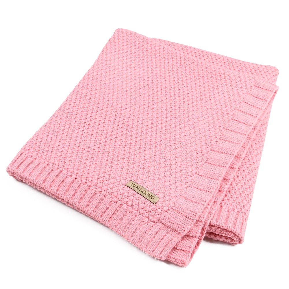 Couverture bébé tricotée