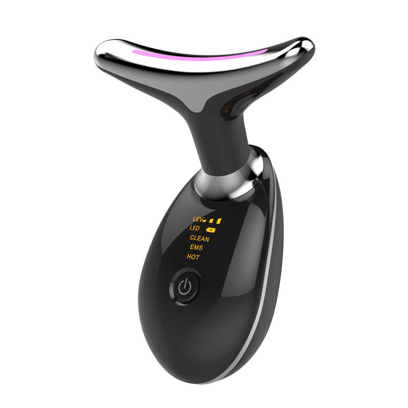 Appareil de Beauté Massant pour le Cou – Luminothérapie 7 Couleurs Anti-Rides