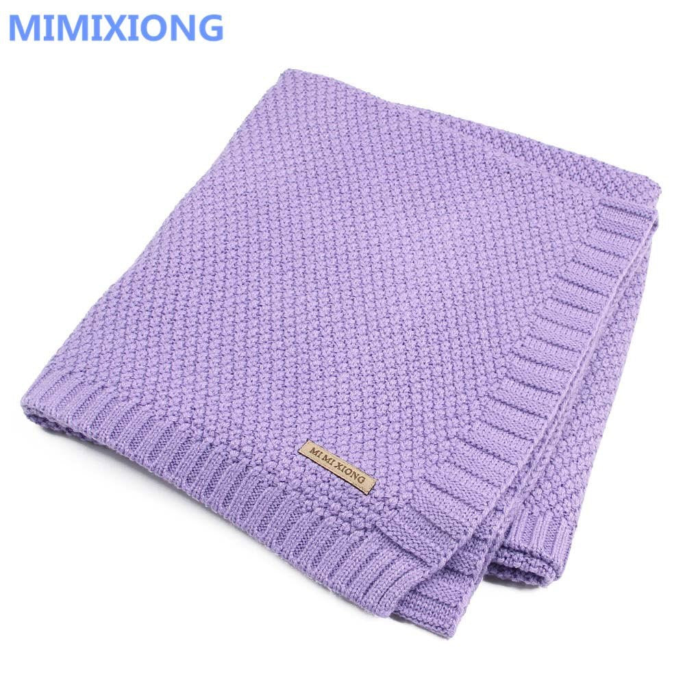 Couverture bébé tricotée