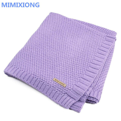 Couverture bébé tricotée