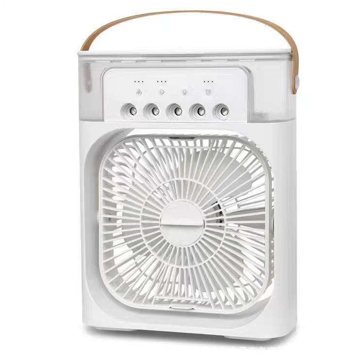 Ventilateur Brumisateur 3-en-1 — Fraîcheur Instantanée & Portable