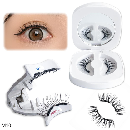Faux Cils Magnétiques Sans Colle – Simulation Naturelle, Volume & Courbe Parfaite