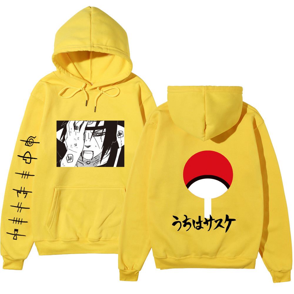 Sweat à capuche Naruto – Uchiha Sasuke | Unisexe Casual