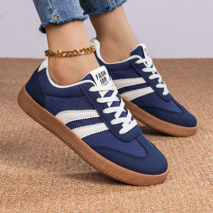 Chaussures Casual Femme – Semelle Souple Légère, Lacets, 5 Coloris