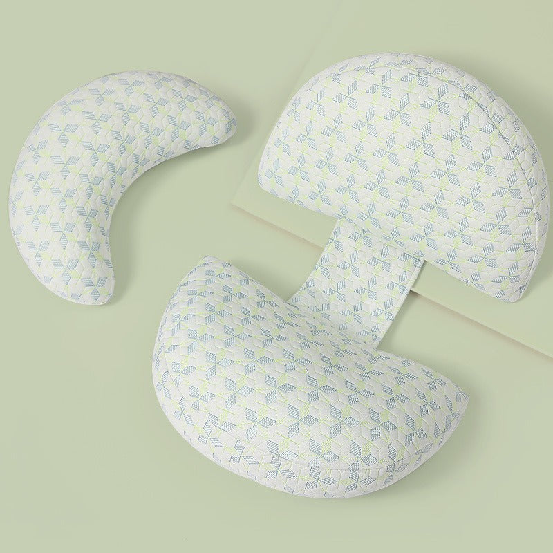 Oreiller de Grossesse en U – Soutien Lombaire, Coussin de Maternité pour Dormir sur le Côté