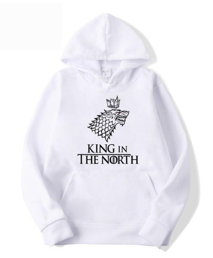 Sweat à capuche unisexe style Hip Hop – Motif loup streetwear
