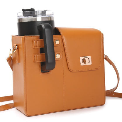 Sac Bandoulière Isotherme pour Bouteille – Style Minimaliste Urbain, 6 Coloris