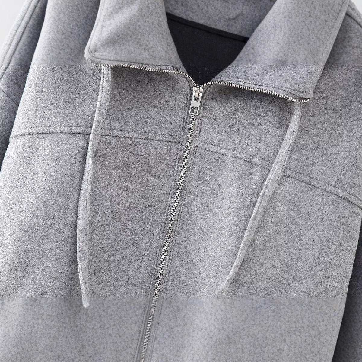 Veste Sweat Zippée à Capuche Femme – Style Européen