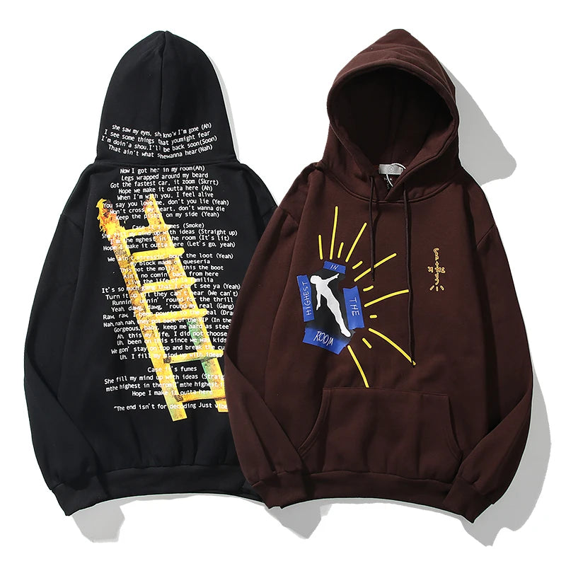 Sweat à capuche Cactus Jack – Oversize Streetwear Unisexe | Hiver