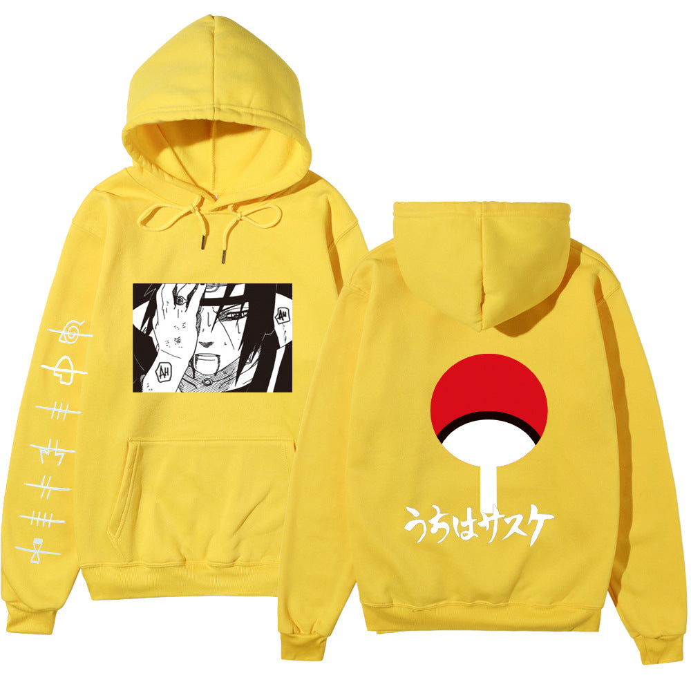 Sweat à capuche Naruto – Uchiha Sasuke | Unisexe Casual