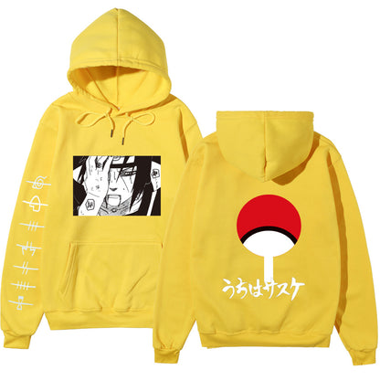 Sweat à capuche Naruto – Uchiha Sasuke | Unisexe Casual
