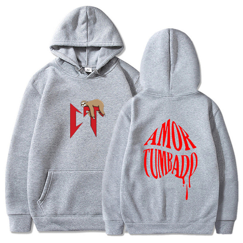 Sweat à capuche unisexe manches longues – Style sport & casual