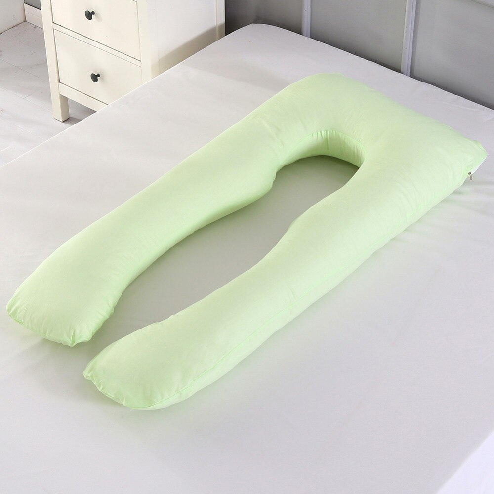 Oreiller de grossesse en U – Coussin intégral pour femmes enceintes, soutien latéral et confort maternité