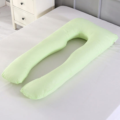 Oreiller de grossesse en U – Coussin intégral pour femmes enceintes, soutien latéral et confort maternité