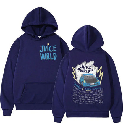 Sweat à Capuche Anime Unisexe – Imprimé Rétro Style Hip-Hop Homme & Femme