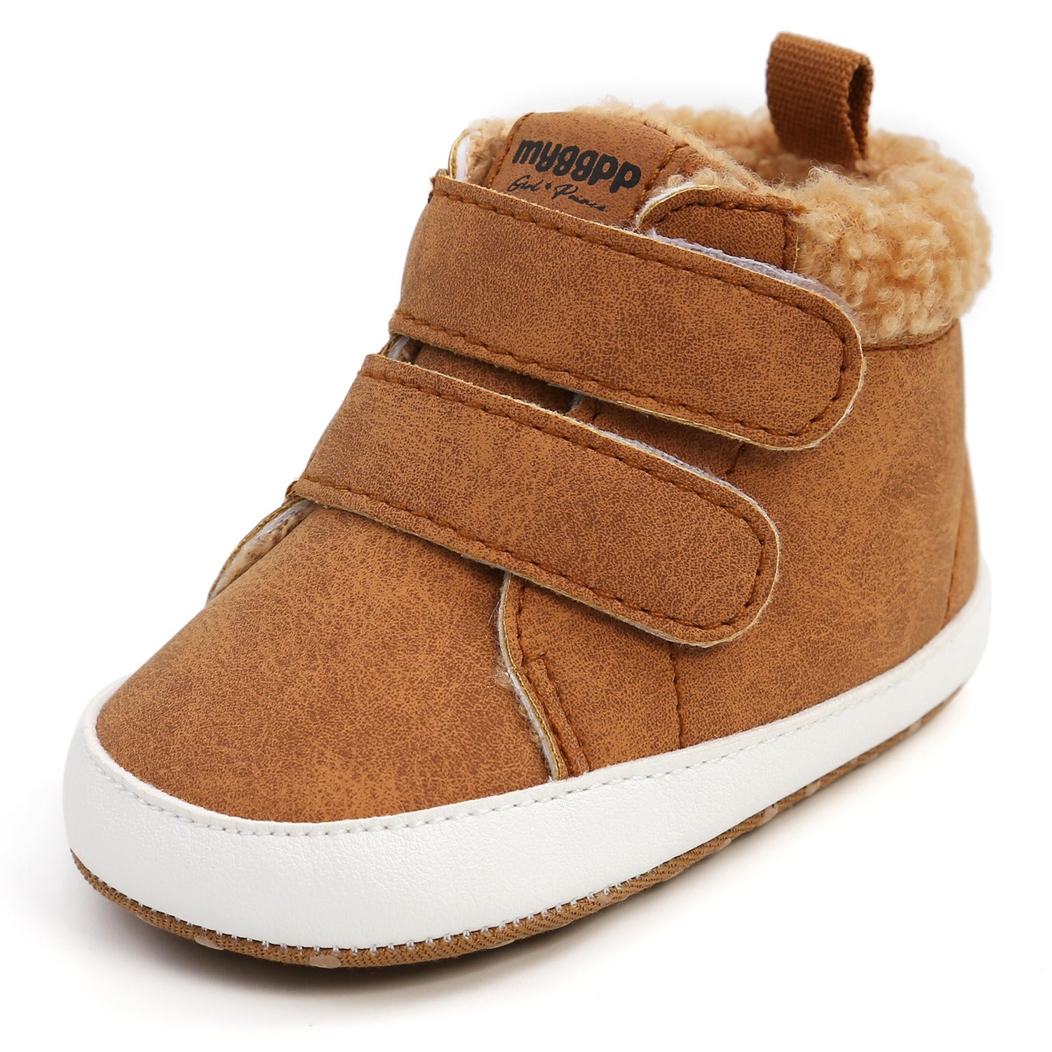 Chaussures montantes pour bébé, automne-hiver,