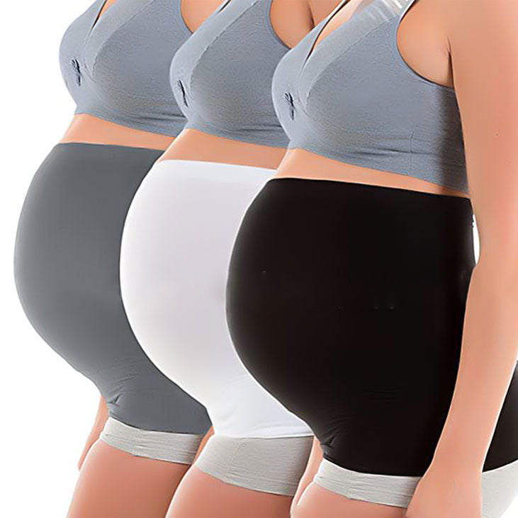 Ceinture de Grossesse Sans Coutures – Soutien Abdominal Antidérapant en Silicone, Extension Pantalon