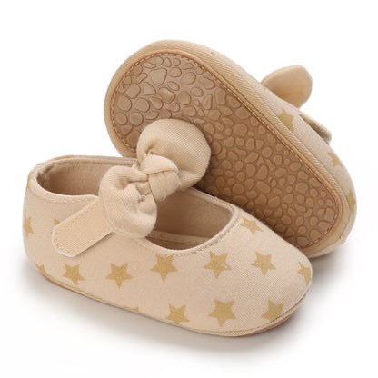 Chaussures de Princesse Bébé - Semelle Souple Respirante 0-1 An
