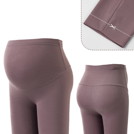 Legging de Grossesse Taille Haute Élastique – Maintien Abdominal & Confort