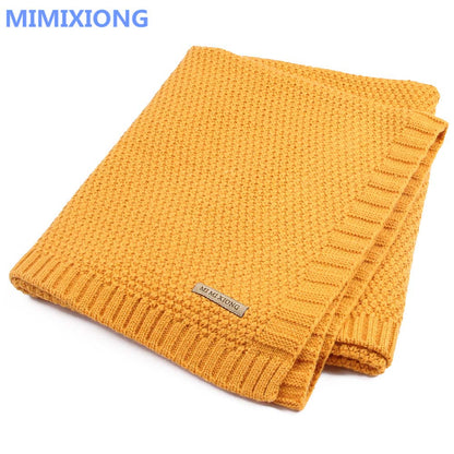 Couverture bébé tricotée
