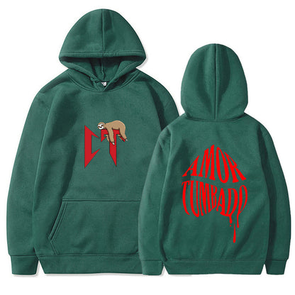 Sweat à capuche unisexe manches longues – Style sport & casual