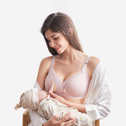 Soutien-Gorge d'Allaitement Sans Coutures – Ouverture Frontale, Doublure Coton, Grande Taille