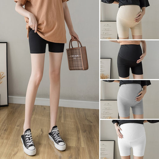 Short de Grossesse Yoga & Sport – Coton Frais, Anti-Transparence, Sans Couture