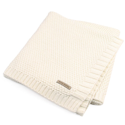 Couverture bébé tricotée