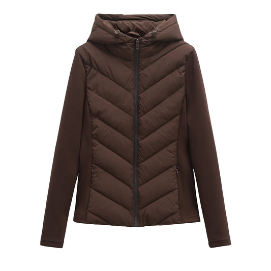 Veste Légère Slim à Capuche pour Femme