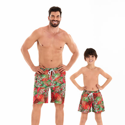 Ensemble de maillots de bain assortis famille – Mère/Fille & Père/Fils