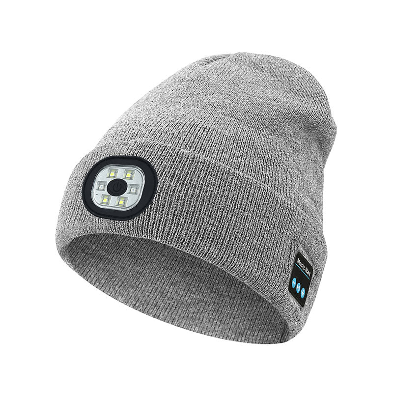 Bonnet Chauffant LED Bluetooth 5.4 – Rechargeable USB, 3 Niveaux de Luminosité